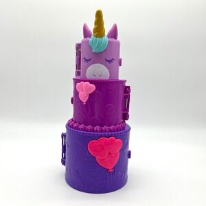 Polly Pocket Unicorn Party Cake Playset Compact Playset Toy‎ Mattel
